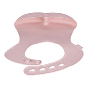babero de silicona – blush