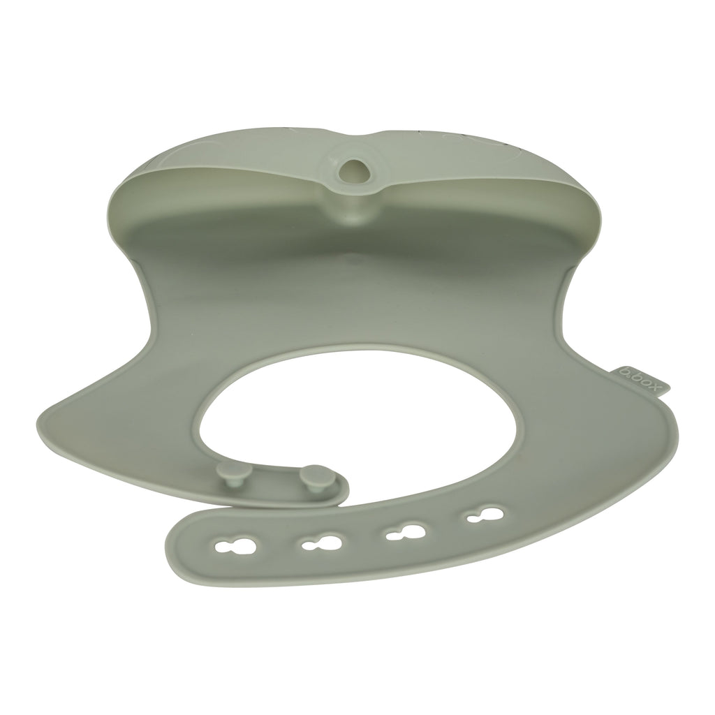 babero de silicona – sage
