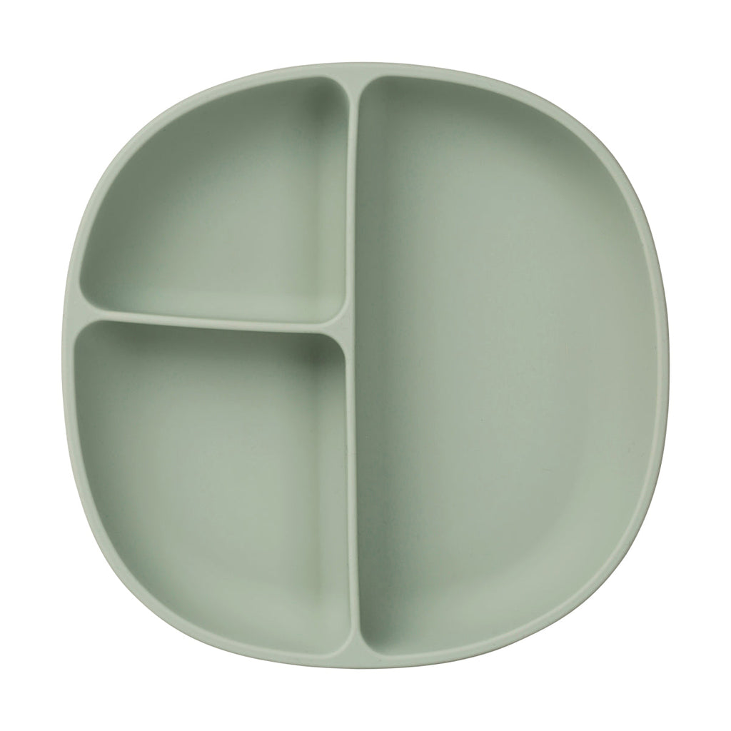 plato de silicona con tapa – sage