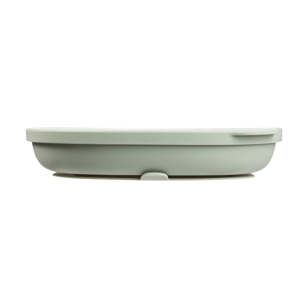 plato de silicona con tapa – sage