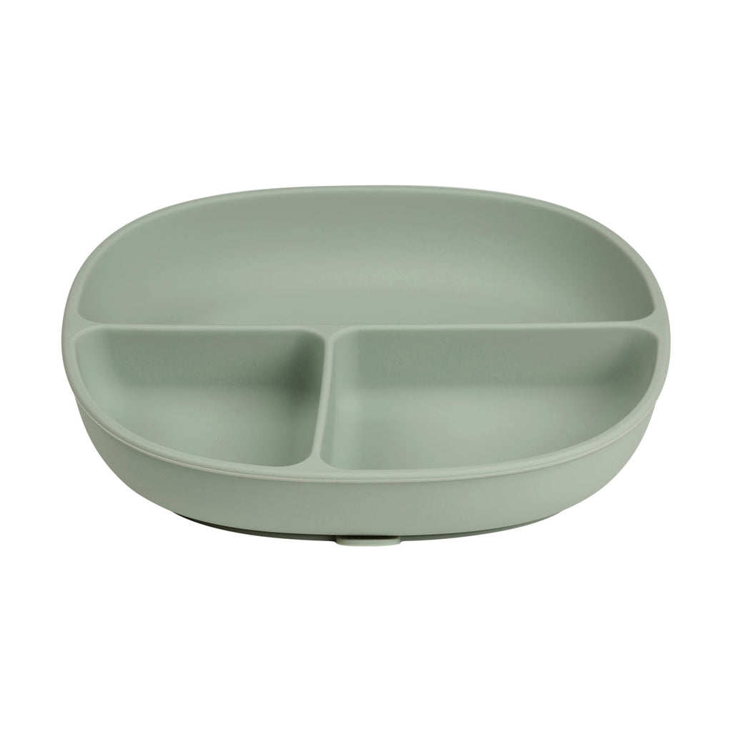 plato de silicona con tapa – sage