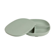 plato de silicona con tapa – sage