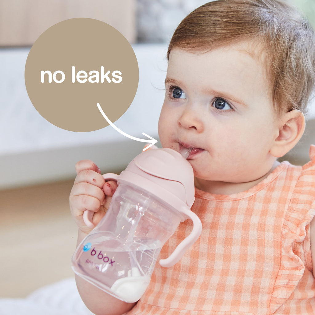 taza con pajita flexible con pesa – blush