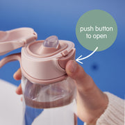 botella Tritan™ con boquilla y asa 450ml – blush crush