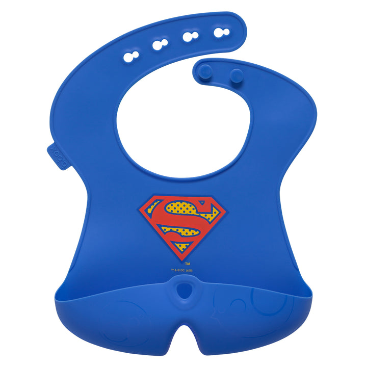Superman - Silicone Bib