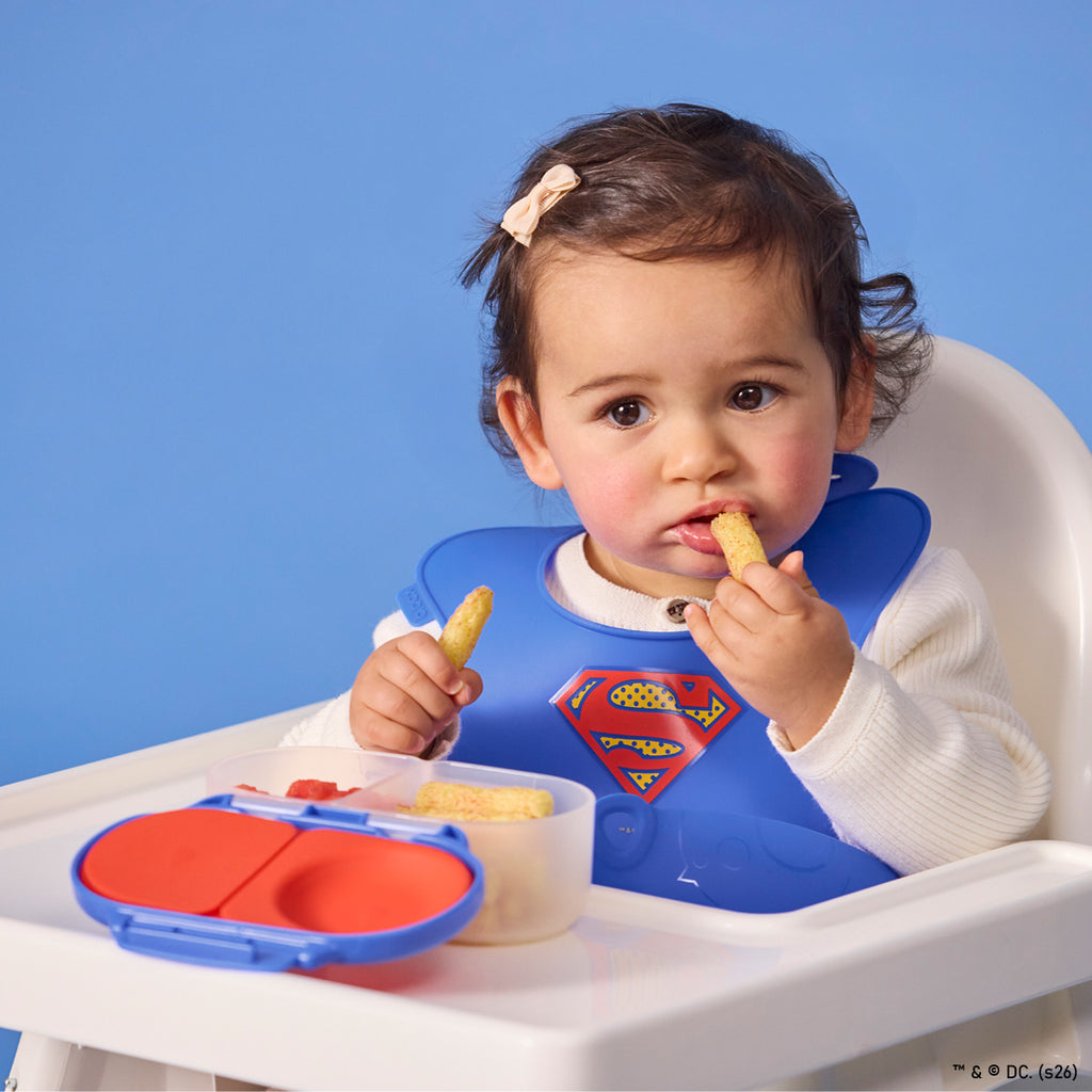 Superman - Silicone Bib