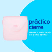bolsa de silicona para sándwich – berry