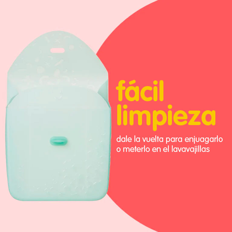 bolsa de silicona para sándwich - forest