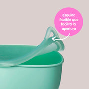 depósito con tapa para lunchbox – forest