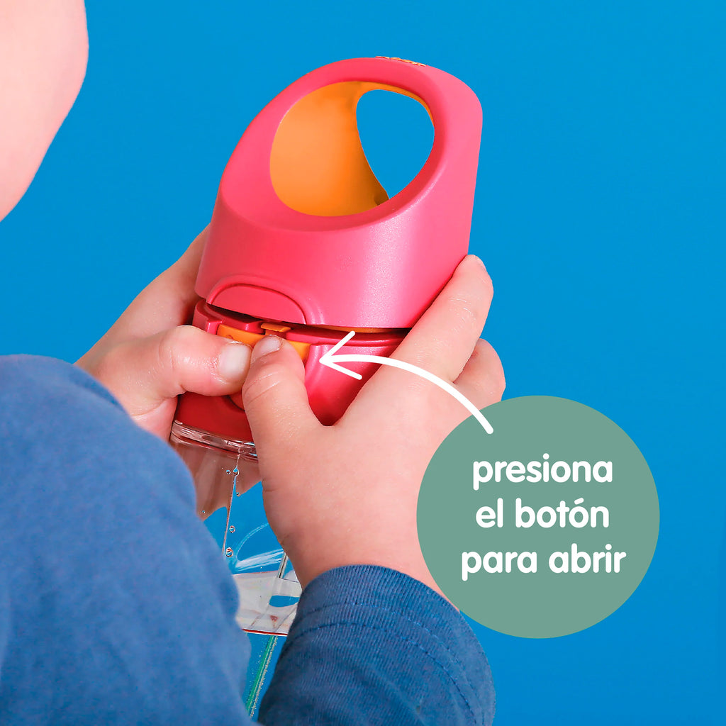 botella Tritan™ con pajita 450ml – spearmint