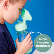 botella Tritan™ con pajita 450ml – spearmint