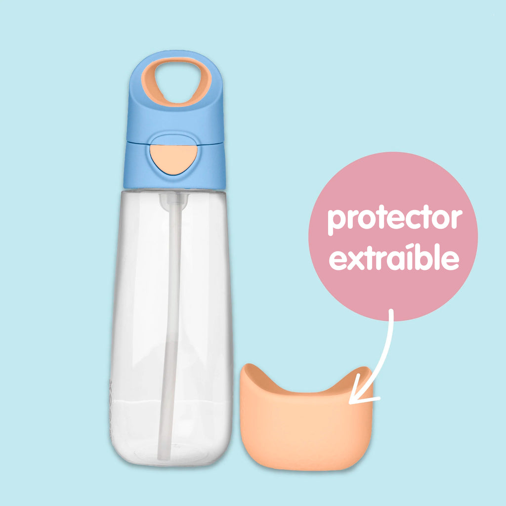 botella Tritan™ con pajita 600ml – blue blaze