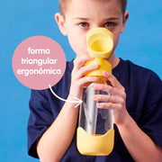 botella Tritan™ con pajita 600ml – blue blaze