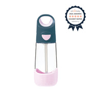 botella Tritan™ con pajita 450ml – indigo rose
