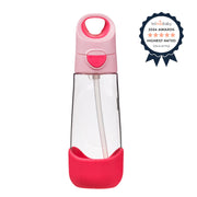 botella Tritan™ con pajita 600ml – flamingo fizz