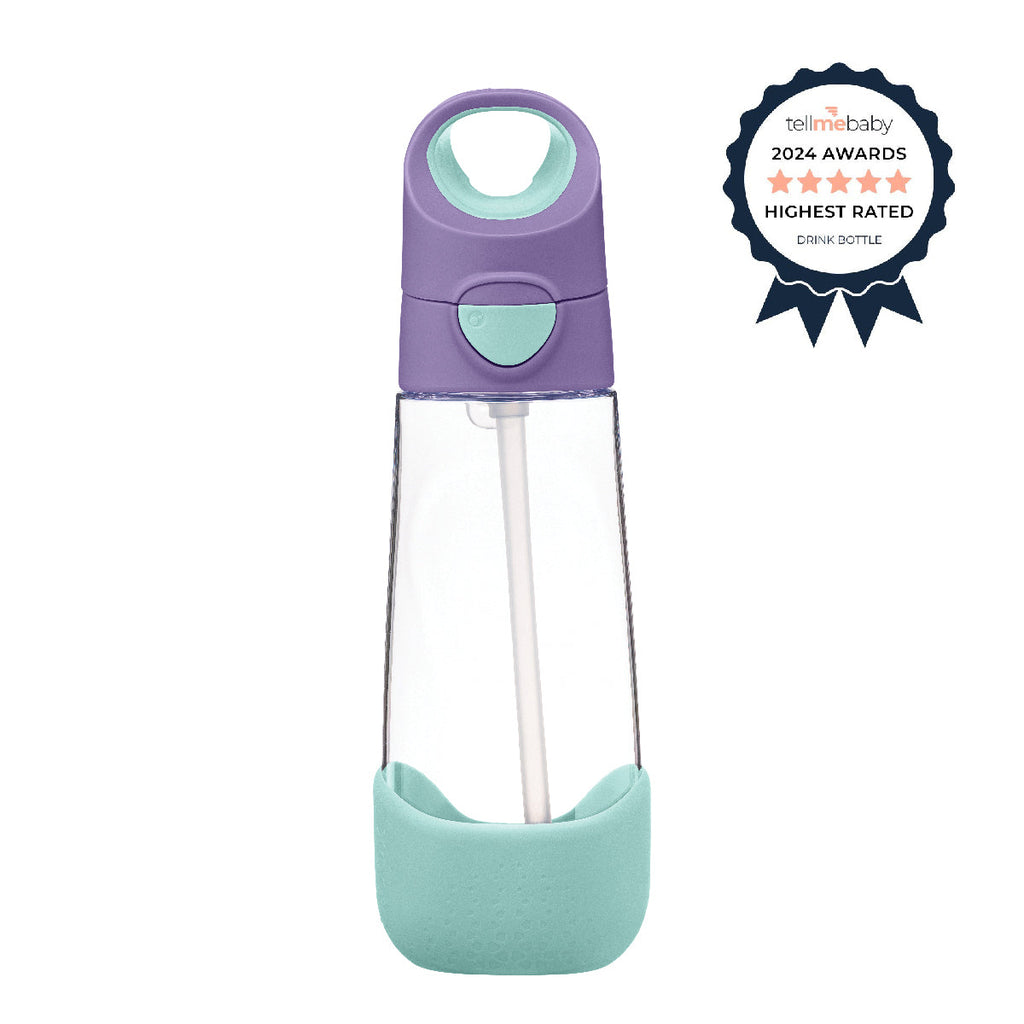 botella Tritan™ con pajita 600ml – lilac pop