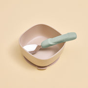 trío de cubiertos junior - sage