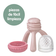 Silicone Fresh Food Feeder - blush