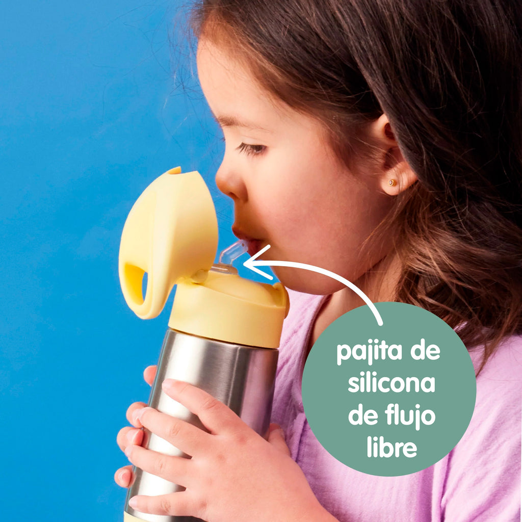 botella térmica con pajita 350ml - chill out