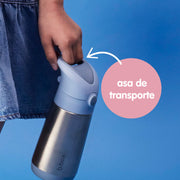 botella térmica con pajita 350ml - lemon twist