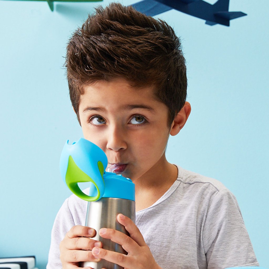 insulated drink bottle - strawberry shake - b.box for kids