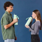 botella térmica con boquilla plegable y asa 690ml - spearmint