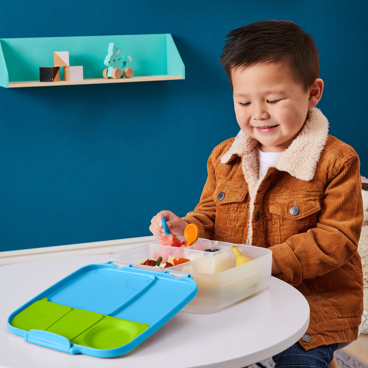 fiambrera infantil grande | lunchbox - ocean breeze