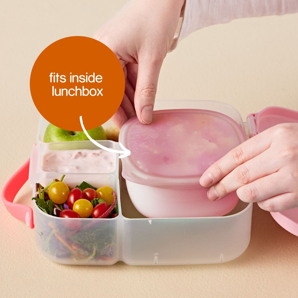 depósito con tapa para lunchbox – berry