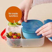 depósito con tapa para lunchbox - ocean