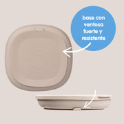 Silicone Plate + Lid - ocean