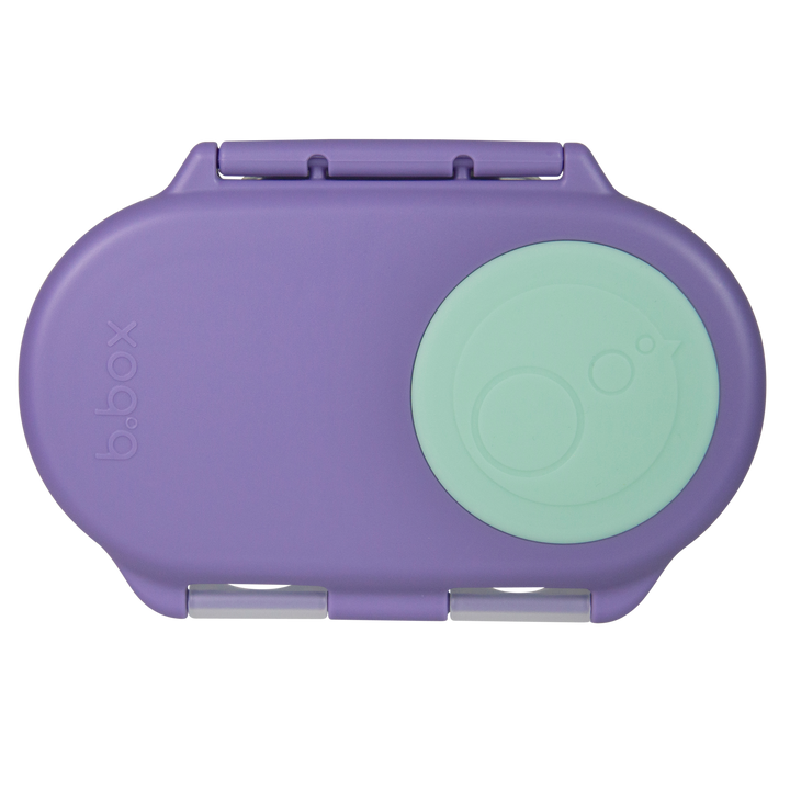 fiambrera infantil pequeña personalizable | snackbox - lilac pop
