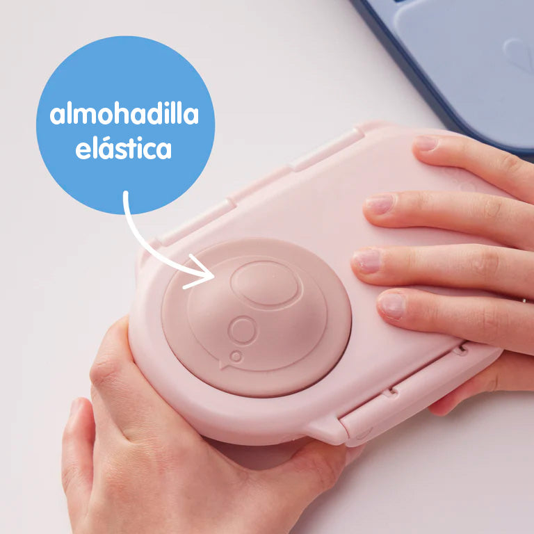 fiambrera infantil pequeña personalizable | snackbox - spearmint