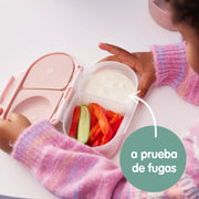 fiambrera infantil pequeña personalizable | snackbox - spearmint