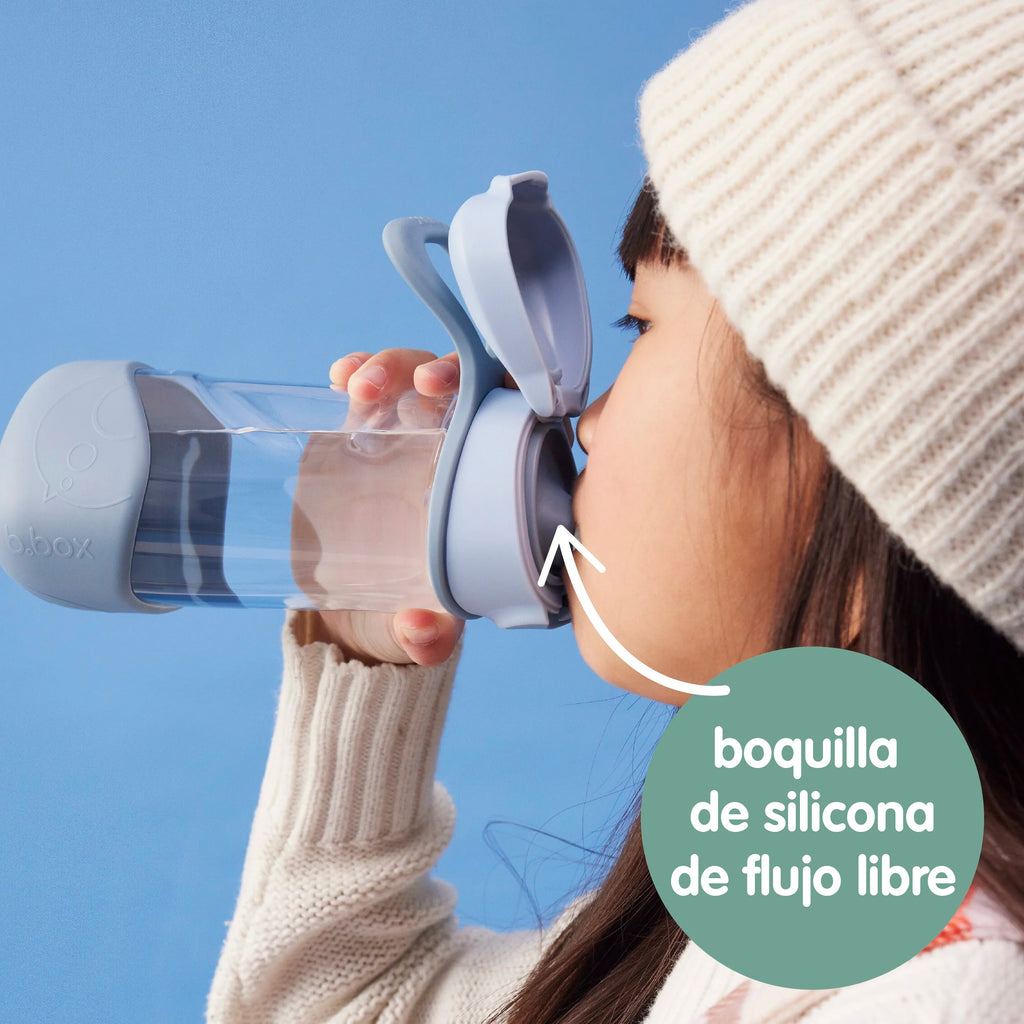 botella Tritan™ con boquilla y asa 450ml – lilac pop