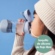 botella Tritan™ con boquilla y asa 450ml – lilac pop