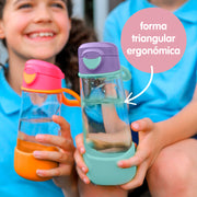 botella Tritan™ con boquilla y asa 450ml – lilac pop