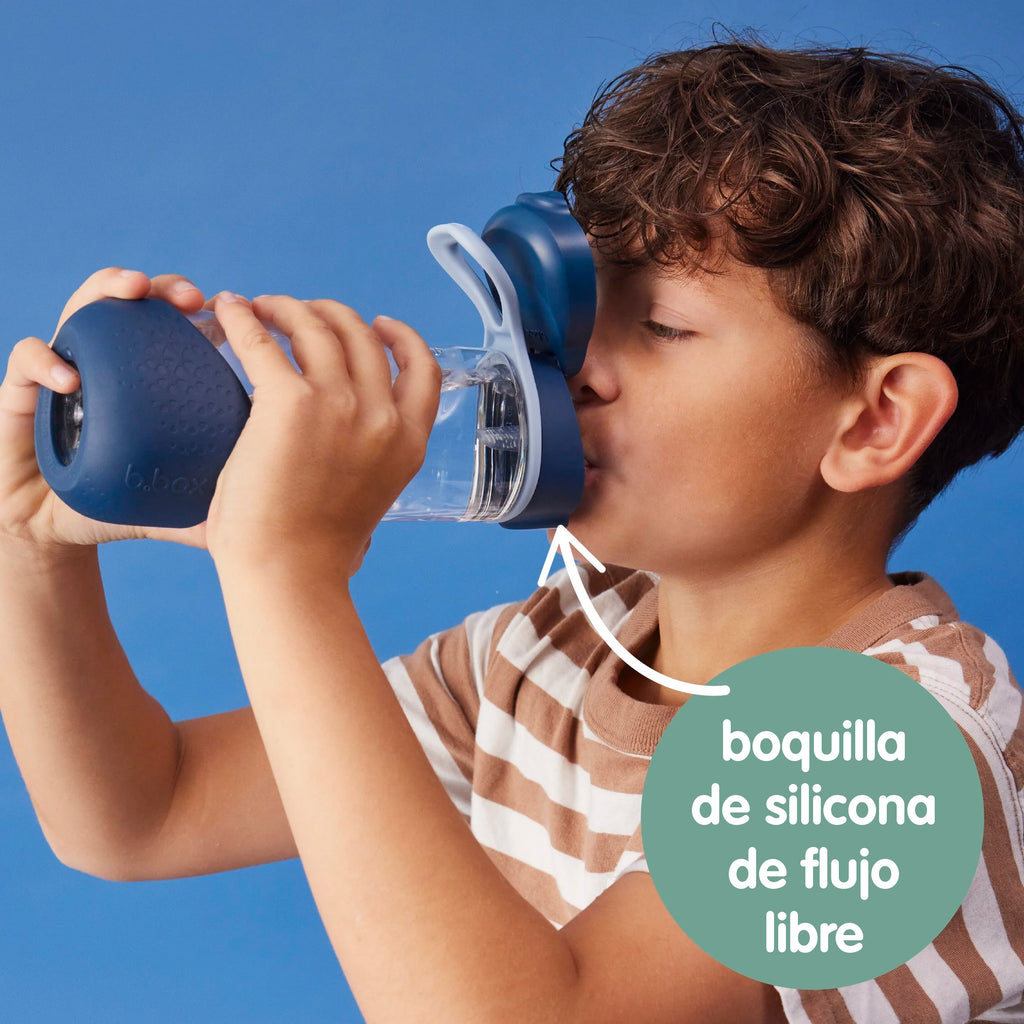 botella Tritan™ con boquilla y asa 600ml – midnight