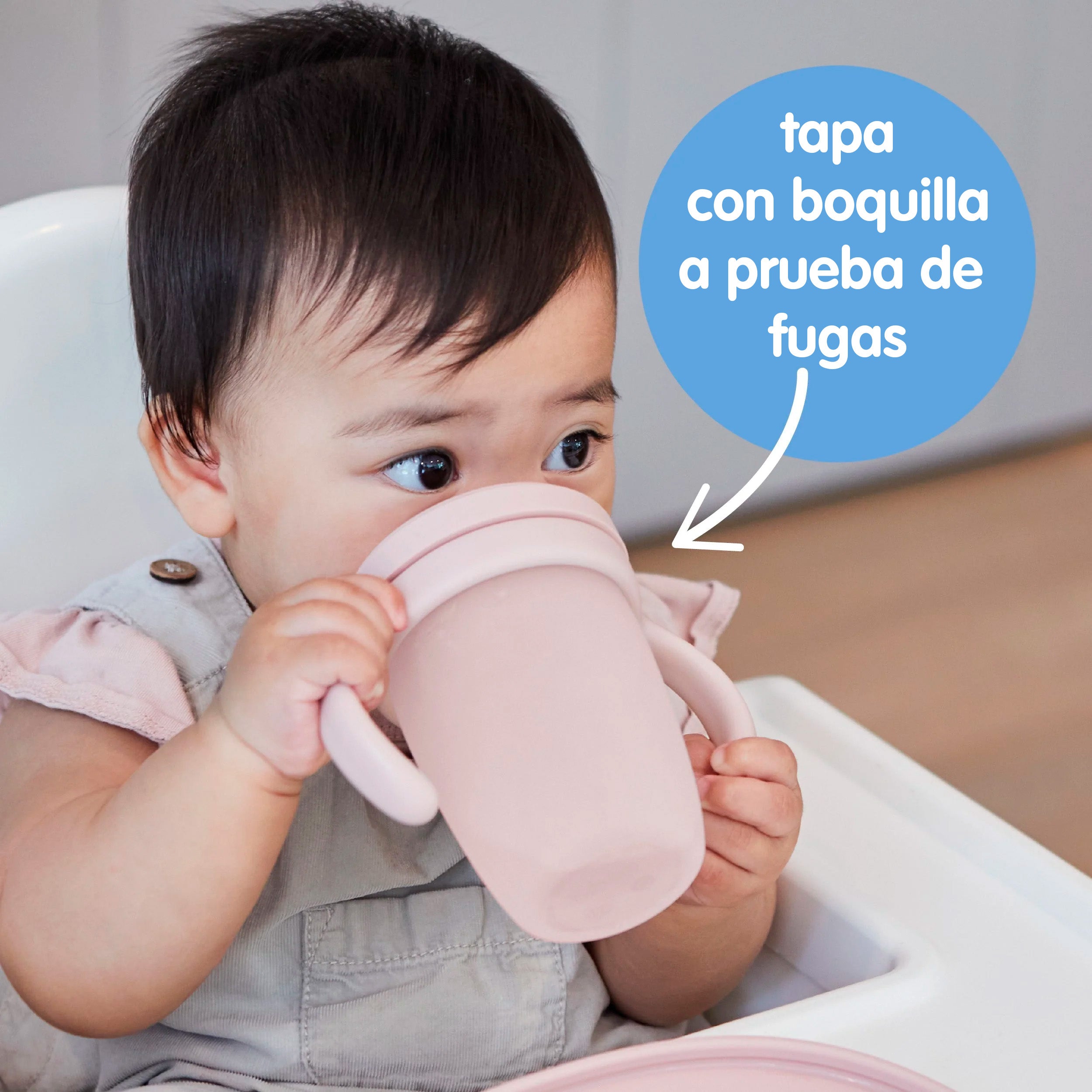 Silicone Spout Cup - blush