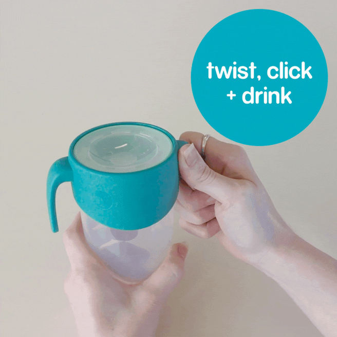 taza 360 con cierre hermético - lilac pop